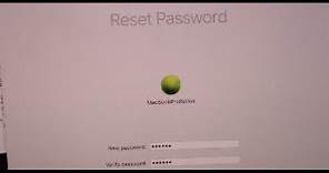 How to Reset Admin Password on macOS if you Forgot Administrator Password