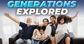 Who are the 7 Living Generations? | Generation Comparison