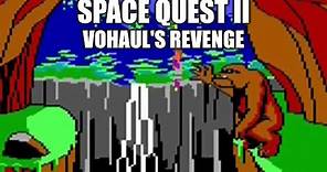 SPACE QUEST II Adventure Game Gameplay Walkthrough - No Commentary Playthrough