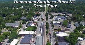 Downtown Southern Pines Drone Tour