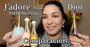 Dior J’adore Perfume d’eau reseña y comparación #perfume #perfumesdemujer #dior