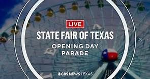 LIVE: State Fair of Texas opening day parade
