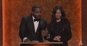 Ryan Coogler & Chloe Zhao Honor Michelle Satter | 14th Governors Awards (2024)