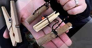 Cómo Hacer 3 PINZAS para CAMPAMENTO BUSHCRAFT