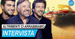 ALTRIMENTI CI ARRABBIAMO (2022) Intervista a Christian De Sica, Alessandro Roja e Francesco Bruni