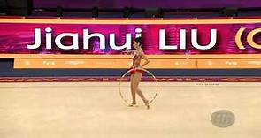 LIU Jiahui (CHN) - 2019 Rhythmic Worlds, Baku (AZE) - Qualifications Hoop