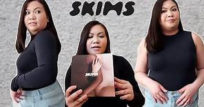 SKIMS ESSENTIAL BODYSUIT COLLECTION | TRY ON AND REVIEW
