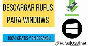 ▷ Descargar Rufus para Windows【 Guía Actualizada 】
