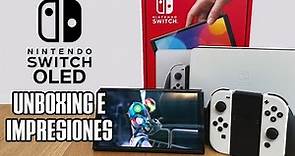 Nintendo Switch OLED: Unboxing y primeras impresiones
