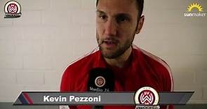 Kevin Pezzoni nach dem Spiel SC Fortuna Köln vs. SVWW