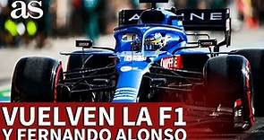 FÓRMULA 1 | Comienza la temporada de Fórmula 1 y FERNANDO ALONSO vuelve a la competición | AS