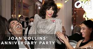 Inside Dame Joan Collins' and Percy Gibson's 20th wedding anniversary party - OK! Magazine