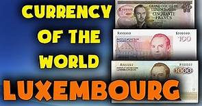 Currency of Luxembourg. PRE-EURO. Luxembourg franc