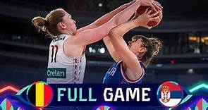 QUARTER-FINALS: Belgium v Serbia | Full Basketball Game | FIBA Women's EuroBasket 2023