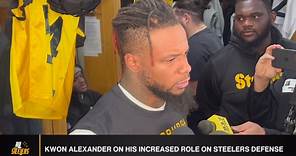 Kwon Alexander On Increased Role With Steelers Defense