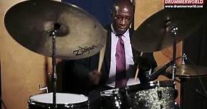 Kenny Washington: Checking Out his Canopus Drums - PART II