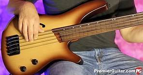 Review Demo - Ibanez SRH505F 5-String Fretless Bass