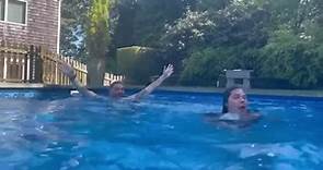 Synchonized Swimming with Big Jay and Christine