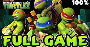 Nickelodeon Teenage Mutant Ninja Turtles FULL GAME 100% Longplay (X360, Wii)