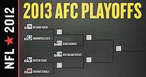 2012 - 2013 NFL Playoff Picture, Bracket and Schedule: AFC Edition