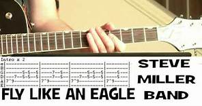 Steve Miller Band Fly Like An Eagle Guitar Chords Lesson & Tab Tutorial