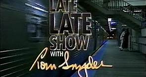 The Late Late Show Tom Snyder May 7 1997