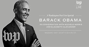 Barack Obama talks about his new memoir 'A Promised Land' | The Washington Post