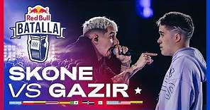 SKONE vs GAZIR - Semifinal | Red Bull Batalla Internacional 2021