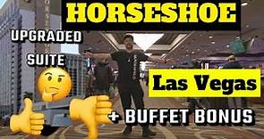 Horseshoe Las Vegas! Full Tour of Executive Suite & Casino’ plus Caesars Bacchanal Buffet!!!