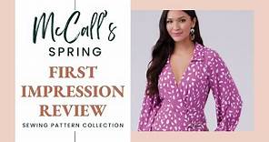 Review: McCalls 2024 Spring Sewing Patterns