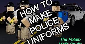 How to make Police Uniform on roblox (UPDATED!)