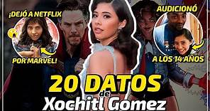 20 Curiosidades de XOCHITL GOMEZ - "America Chavez en Doctor Strange 2" | (Marvel)