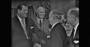 Hal Roach Jr. greets Mr. Laurel & Mr. Hardy