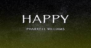 Pharrell Williams - Happy (Lyrics)
