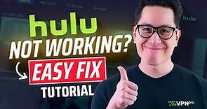 Why Is HULU Not Working And How To Fix It | Hulu Tutorial
