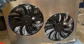 Installing spal fans in Tejas fan shroud with rivnuts, how I built my fan shroud