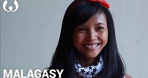WIKITONGUES: Candy speaking Malagasy
