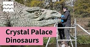 Conserving the Crystal Palace Dinosaurs | Historic England