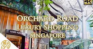 Orchard Road Singapore Luxury shopping street walking tour Travel Video Singapore Attractions