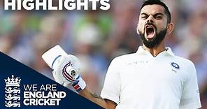 Virat Kohli Scores 1st Test Century In England | England v India 1st Test Day 2 2018 - Highlights