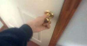 How to jiggle a doorknob