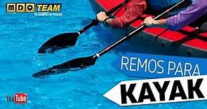 EL REMO ADECUADO para cada kayak y como agarrarlo