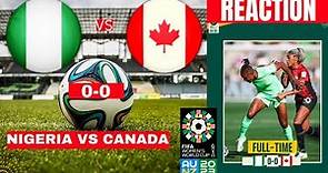 Nigeria vs Canada Women 0-0 Live Stream FIFA World Cup Football Match Score Commentary Highlights