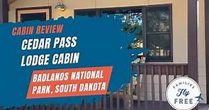 Badlands | Cedar Pass Lodge Cabin | Double Queen | Tour and Review
