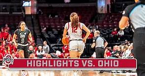 Ohio at Ohio State | Highlights | Big Ten Women's Basketball | Dec. 5, 2023