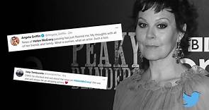 Twitter pays tribute to Helen McCrory