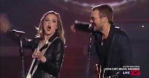 Eric Church - That's Damn Rock n Roll ft Lzzy Hale CMA 2014 (FIxed Audio)