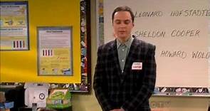 The Big Bang Theory - Sheldon inspiring children.