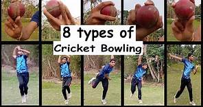 All Types Of Bowling in Cricket !! [Grip & Action] Fast+Spin Bowling | Challenge to You