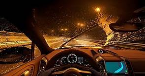 Night Driving In Rain - Assetto Corsa